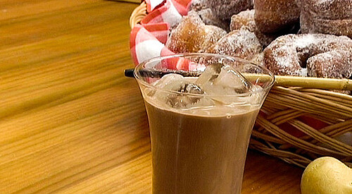 Licor de avellanas y chocolate