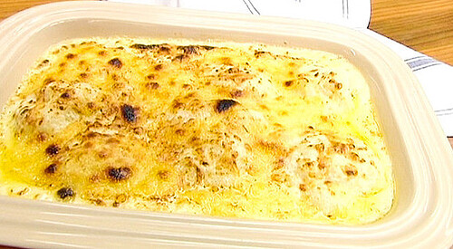 Coliflor gratinada