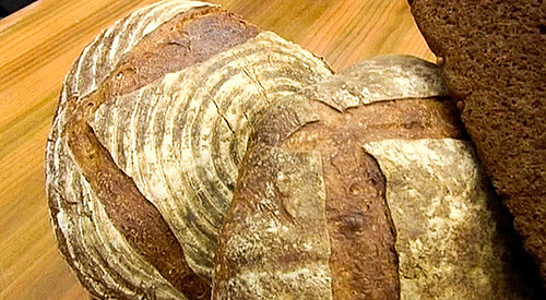 Pan de masa madre natural