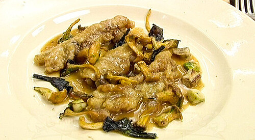 Patitas de cordero guisadas