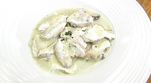 Kokotxas en salsa verde