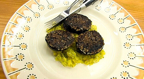 Morcilla mango-mambo