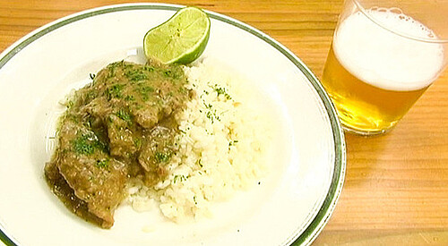 Filetes de ternera al curry