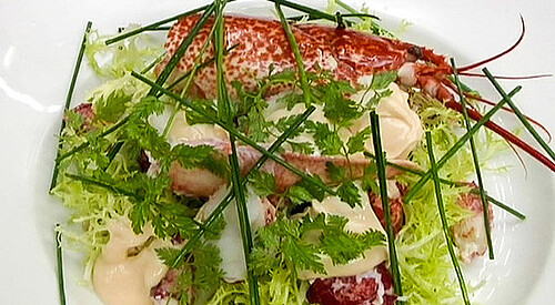 Ensalada de bogavante