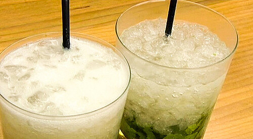 Julepe de champagne