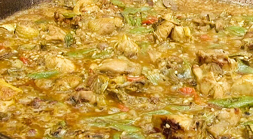Paella valenciana