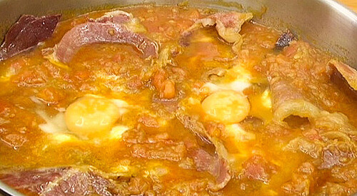 Magras con tomate