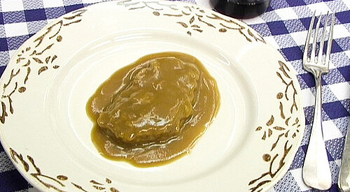 Lengua de ternera en salsa