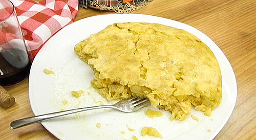 Tortilla de patatas Txuntxurro