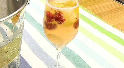 Granizado de champagne