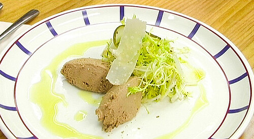 Paté de hígados de pollo