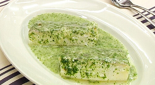 Bacalao en salsa verde