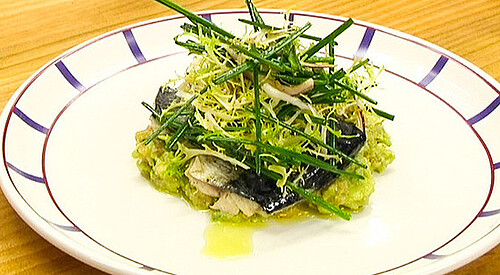 Verdel al horno