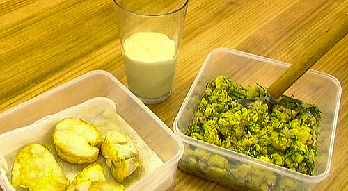 Ensalada de patata y arenque