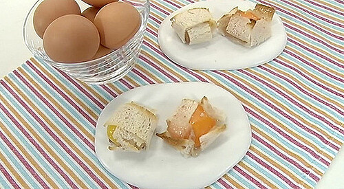 Bocata de huevo de caserío
