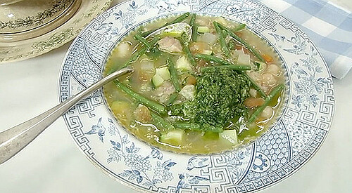 Sopa minestrone provenzal