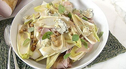 Ensalada cocinada de endivias