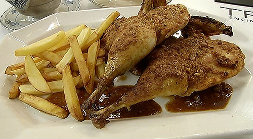 Pollo asado “diablo”