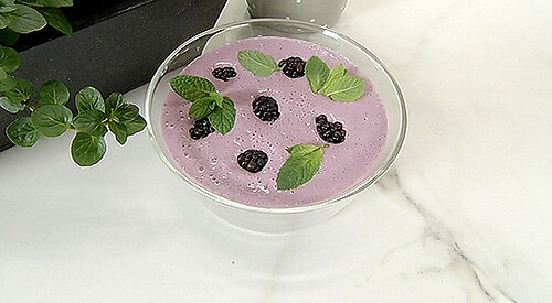 Batido de moras