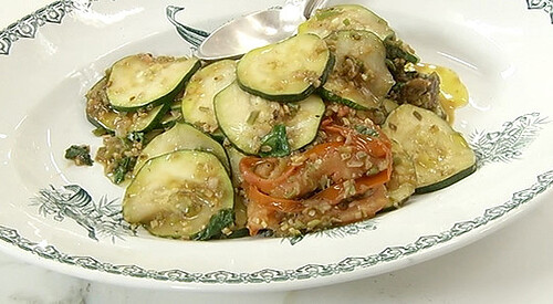 Curry de calabacines