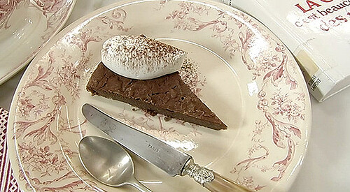 Tarta de chocolate “Alain Chapel”