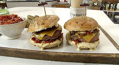 Hamburguesa “madison square park”
