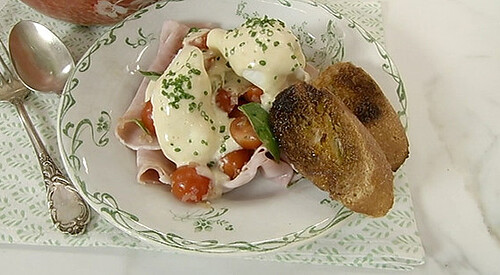 Huevos benedictine “adelgazantes”