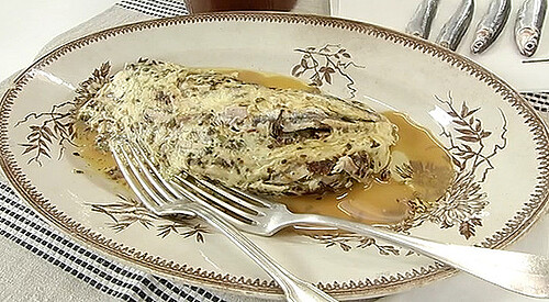 Tortilla de anchoas