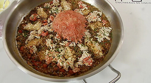 Arroz con centolla