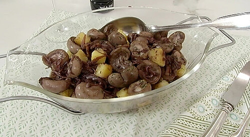 Riñones de cordero con patatas