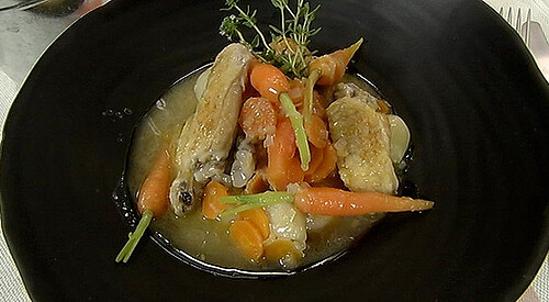 Alitas de pollo en escabeche
