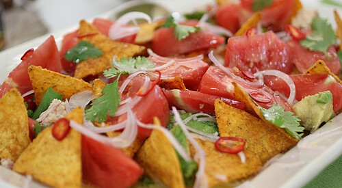 Ensalada de guacamole