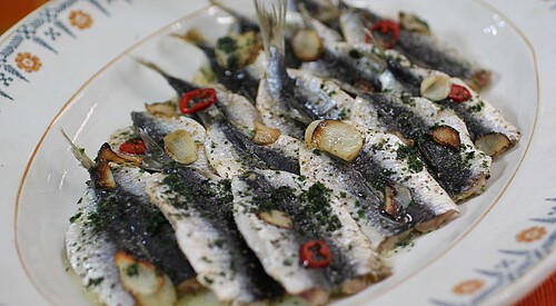 Sardinas “mediofritas”