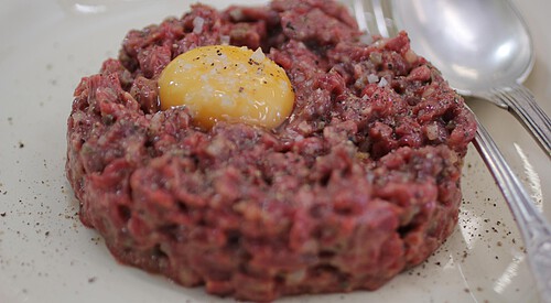 Filete tártaro de carne
