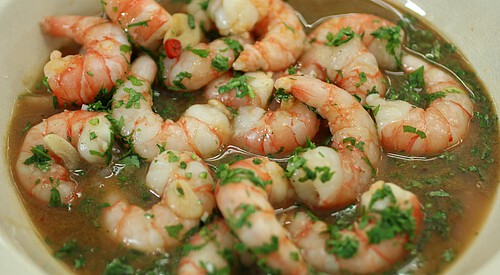 Gambas al ajillo