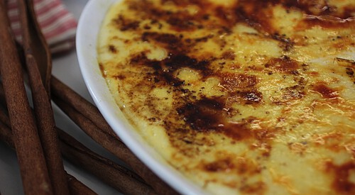 Arroz con leche “requemao”
