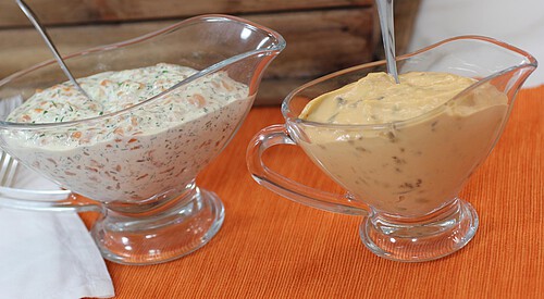 Mahonesa de salmón noruego