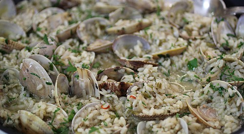 Arroz con almejas