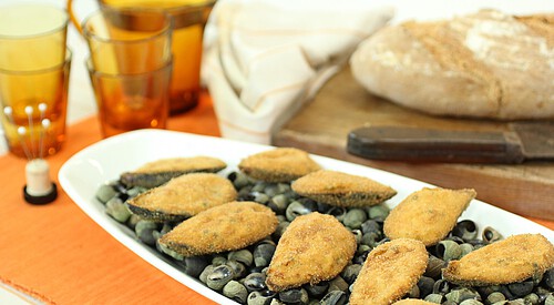 Mejillones rellenos