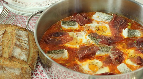 Huevos a la flamenca