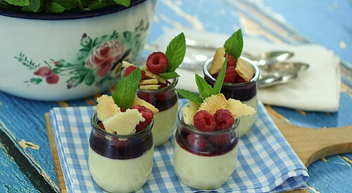 Tarros de “cheese cake”