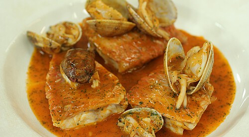 Guiso de salmonetes