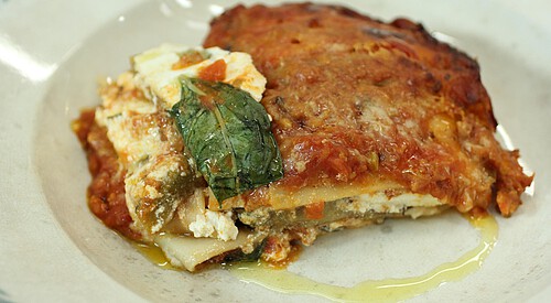 Lasaña de berenjenas