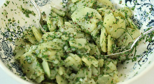 Ensalada alemana de patata