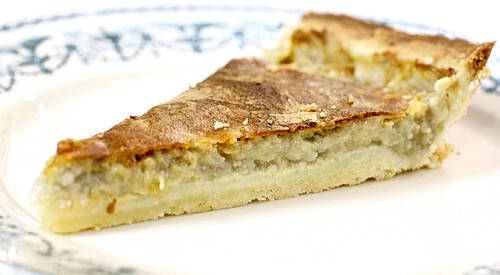 Tarta de pera “reyes”