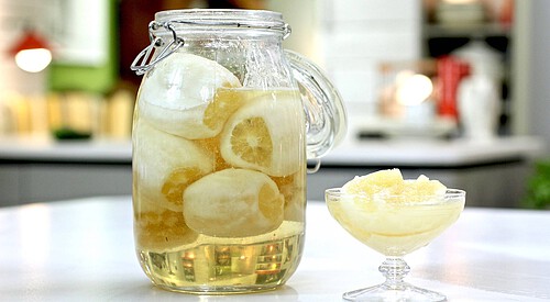 Limones confitados