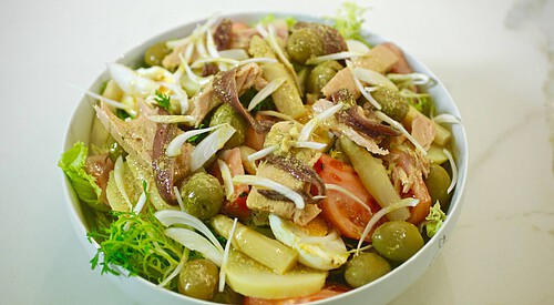 Ensalada ilustrada