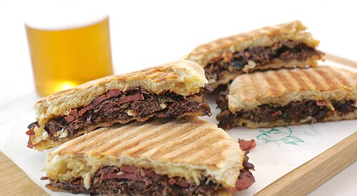 Bocata de carne cocida