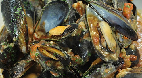 Mejillones en salsorra