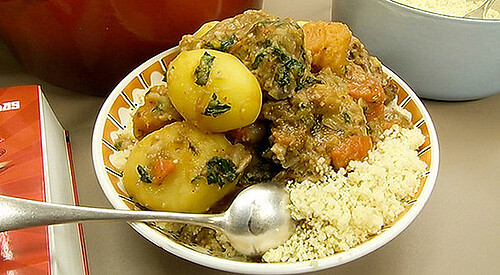 Cordero guisado “bereber”